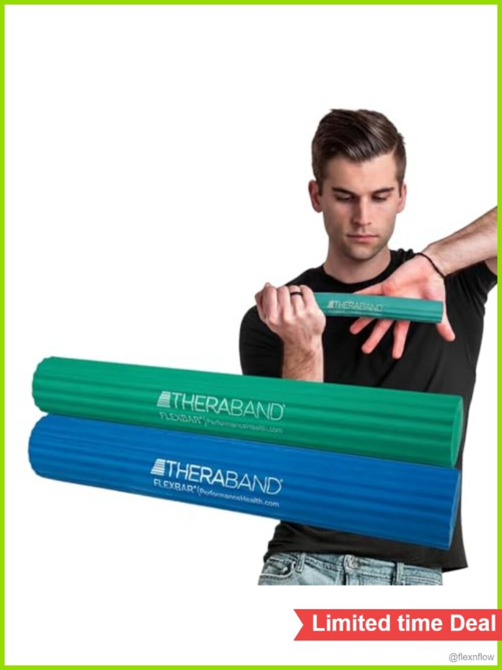 Resistance Bars for Tennis Elbow & Grip Strength Therapy Tool